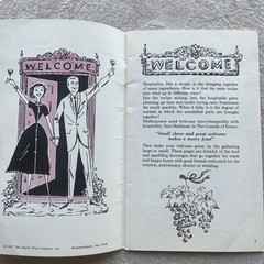 Vintage Taylor Wine Company Sparkling Hospitality Recipe Booklet Advertisement