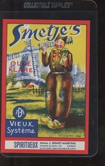 1920 SMETJE&rsquo;S VIEUX SYSTEME SPIRITS/ ALCOHOL BOTTLE LABEL