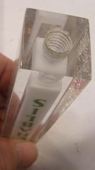 LOT 3 ACRYLIC INGLENOOK & TAYLOR CHABLIS & ROSE WINE ADVERTISING TAP HANDLES