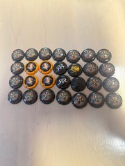 Lot of 28 Plate Muselet de Champagne Veuve Clicquot, Moet & Chandon etc