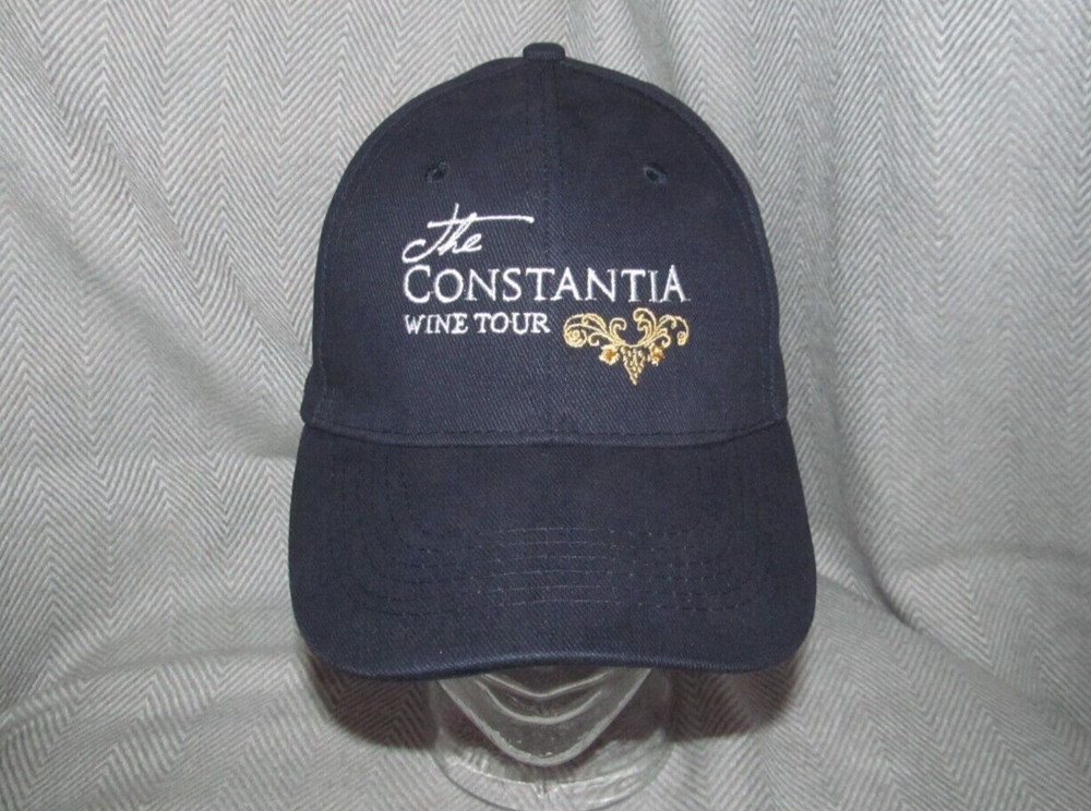 The CONSTANTIA Wine Tour South Africa official black sport hat ball cap