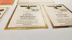 Vintage wine label Lot of 9 German 1962, 1966, 1967