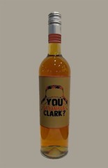 Wine Label Christmas « You Serious Clark » Funny Wine Label STICKER
