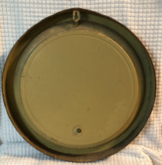 VTG WINE BARREL TOP SPIGOT METAL SIGN VIN CHARDONNAY BAR DECOR WALL HANGING 16 « 
