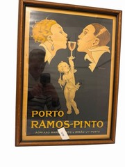 Vintage 1920&rsquo;s French Spirits Poster « Porto Ramos-Pinto » By R. Vincent