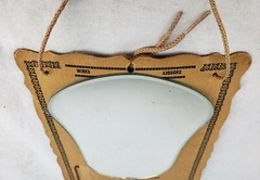Vintage Wall Hanging CY Pearis Wine Liqour Advertising Mirror & Thermometer