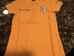 Veuve Clicquot VCP Signature Shirt, Polo Classic AWESOME LADIES SIZE 0 X- SMALL