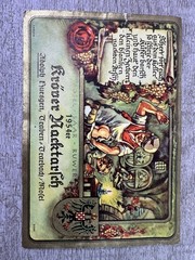 Vintage 1954 Kröver Nacktarsch Wine Advertising Print Adolph Huesgen Mosel