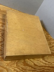 Vintage Pedro Domecq Carlos I Brandy Wine Wooden Box empty RARE size