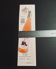 Print Ad 2010 Wine Napa Valley Winery Peju Pink California Paper Collectors