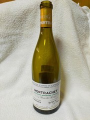 DRC ROMANEE CONTI Montrachet 2018 Glass Bottle (empty) Japan back Label chip