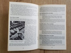 THE STORY OF WINE AND ITS USES Wine Institute 1975 PB Booklet 9th Ed Wine Advis