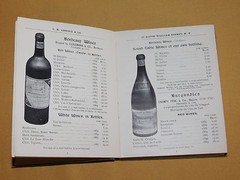 VINTAGE LIQUOR AD C H ARNOLD WINE MERCHANTS NY 1903 YEAR BOOK CALENDAR