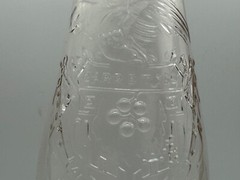 Vintage 12&Prime; Garrett Co. Virginia Dare Wine 4/5 Quart Glass Bottle, Nice