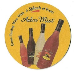 16 Arbor Mist Winery Bar Coasters