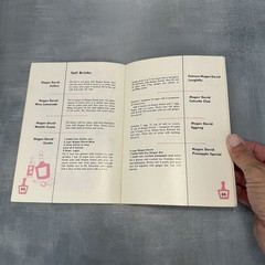 Vintage 1950s Mogen David Wine Recipe Booklet Cooking With Wine