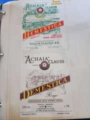 Scrapbook Of 150+ Vintage Wine Labels Many International Huge Collection
