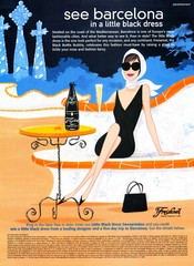 FREIXENET CHAMPAGNE AD #23 RARE 2000 OOP « DOESN&rsquo;T IT JUST FEEL LIKE FRIDAY? »