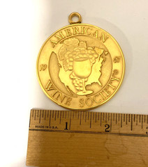 American Wine Society Medal (Gold) (O1)