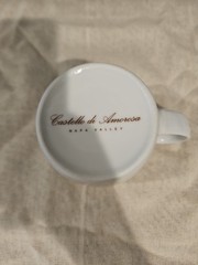 Castello Di Amoroso Winery Mug Napa Valley California 12oz brown Souvenir Cup