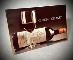 Chateau Greysac Winery – Merry Christmas and Happy New Year – 1981 Vintage Card