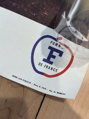 Vintage 1970’s Wine & Cheese Posters Pomme De France Haut Medoc Wine Camembet