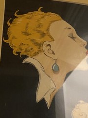ORIGINAL Deco Poster René Vincent Porto Ramos-Pinto 1920&rsquo;s Cherub Wine Glass