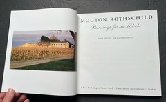 1983 Mounton Rothschild Wine Label Art Book 1st Edition Slip Case Free Shipping
