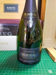 KRUG Clos D&rsquo;Ambonnay 2006 Empty Glass Bottle Champagne Box Booklet From Japan