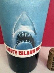 JAWS Amity Island Red & White Wine Bottles (2) – Empty 750ml – 50th Anniversary