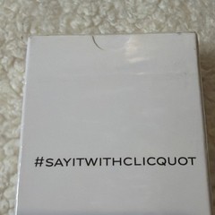 Veuve Clicquot Say It With Clicquot Luxury Playing Cards Rare NEW Sealed