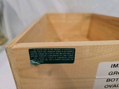 Veo Grande Cabernet Sauvignon Chile Wood Crate 12 Bottle 21 In By 12 In By 7 In