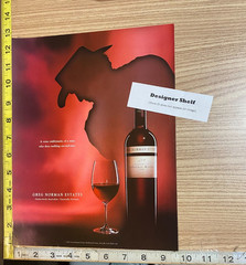 Greg Norman Cabernet Merlot 1998 Wines 2003 Print Advertisement