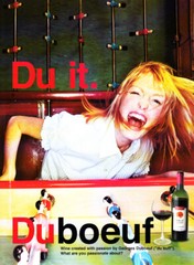 DUBOEUF WINE AD #3 RARE 2003 OUT OF PRINT