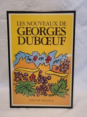 Vintage Georges Duboeuf Framed Poster &rsquo;90&rsquo;s