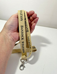 Banrock Station Lanyard Fine Wine Australia Brown Silver Clasp