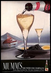 1966 Mumm&rsquo;s Champagne Vintage PRINT AD Cordon Rouge Elegance Classic