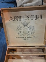 VINTAGE PALAZZO ANTINORI FIRENZE WINE BOX Since 1835 (Box Only)