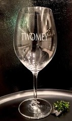 TWOMEY Vineyards Estate Schott Zwiesel Crystal Wine Glass NAPA VALLEY PRISTINE!