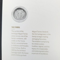 Antologia by Miguel A Torres Signed Limited Edition Wine Book