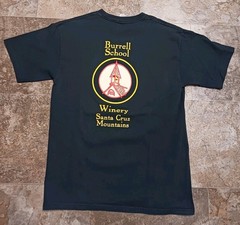 Burrell School Winery I Promise To Sip My Wine T-Shirt Size Medium 19&Prime; x 28&Prime; EUC