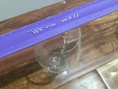 Becker Vineyards Texas Hill Country Schott Zwiesel Crystal Glass 9 1/2&Prime; Tall
