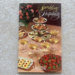 Vintage Taylor Wine Company Sparkling Hospitality Recipe Booklet Advertisement