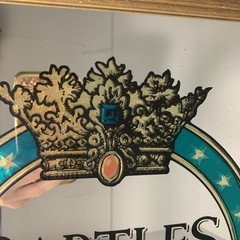 Vintage BARTLES & JAYMES Premium Wine Cooler Logo ~ Bar Mirror ~ 19&Prime; x 15.5&Prime;