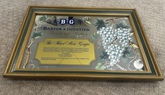 Vintage Barton & Guestier « French Fine Wines « Bar Mirror