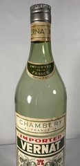 Vermouth Vernat De Chambery Extra Dry Bottle by Vernat Inc Empty Bottle. Rare
