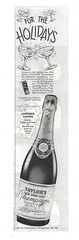 1951 Taylors Champagne Print Ad Taylor Wine Co Hammondsport NY New York Vintage