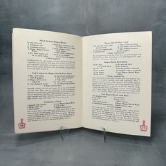 Vintage 1950s Mogen David Wine Recipe Booklet Cooking With Wine