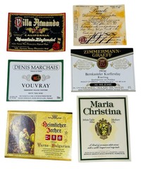 WINE LABELS – DOMESTIC & IMPORTED, 1977, 1983