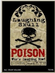 12-pk Funny Halloween Wine Bottle Label Stickers Beer Soda Drinks Spooky, Scary